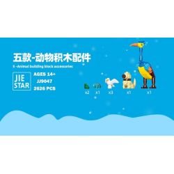 JIESTAR JJ9047 9047 NHÀ BÓNG BAY bộ đồ chơi xếp lắp ráp ghép mô hình Movie & Game BALLOON HOUSE Phim Và Trò Chơi 2626 khối