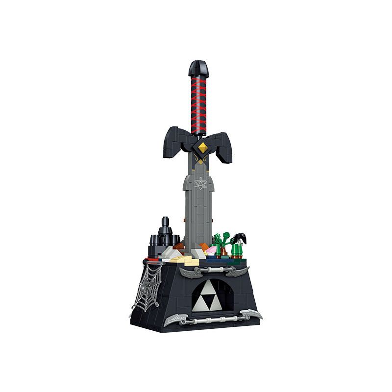 JIESTAR JJ9060 9060 non Lego ZELDA THANH KIẾM BÓNG TỐI bộ đồ chơi xếp lắp ráp ghép mô hình Movie & Game DARK LINK SWORD Phim Và Trò Chơi 392 khối