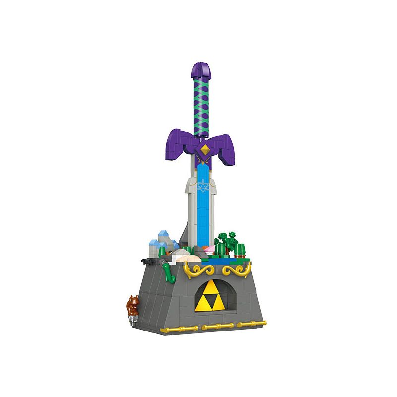 JIESTAR JJ9061 9061 non Lego ZELDA THANH KIẾM BẬC THẦY bộ đồ chơi xếp lắp ráp ghép mô hình Movie & Game THE MASTER SWORD Phim Và Trò Chơi 455 khối