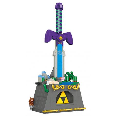 JIESTAR JJ9061 9061 ZELDA THANH KIẾM BẬC THẦY bộ đồ chơi xếp lắp ráp ghép mô hình Movie & Game THE MASTER SWORD Phim Và Trò Chơi 455 khối