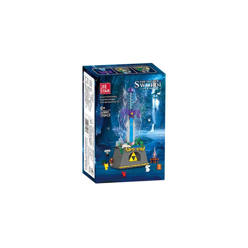 JIESTAR JJ9061 9061 ZELDA THANH KIẾM BẬC THẦY bộ đồ chơi xếp lắp ráp ghép mô hình Movie & Game THE MASTER SWORD Phim Và Trò Chơi 455 khối