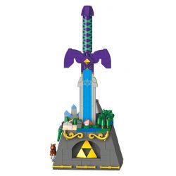 JIESTAR JJ9061 9061 ZELDA THANH KIẾM BẬC THẦY bộ đồ chơi xếp lắp ráp ghép mô hình Movie & Game THE MASTER SWORD Phim Và Trò Chơi 455 khối