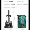 JIESTAR JJ9061 9061 ZELDA THANH KIẾM BẬC THẦY bộ đồ chơi xếp lắp ráp ghép mô hình Movie & Game THE MASTER SWORD Phim Và Trò Chơi 455 khối