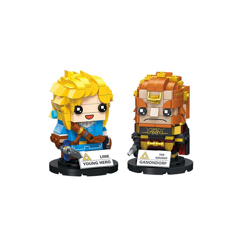 JIESTAR JJ9062 9062 non Lego ZELDA GANONDORF LIÊN KẾT bộ đồ chơi xếp lắp ráp ghép mô hình Movie & Game LINK & GANONDORF Phim Và Trò Chơi 475 khối