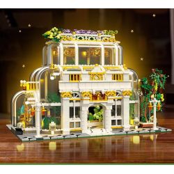 JIESTAR JJ9044 9044 VƯỜN THỰC VẬT CỔ ĐIỂN bộ đồ chơi xếp lắp ráp ghép mô hình Creator NEOCLASSICAL BOTANICAL GARDEN Sáng Tạo 2231 khối