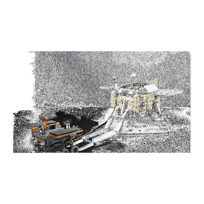 KEEPPLEY K10224 10224 XE THÁM HIỂM MẶT TRĂNG YUTU bộ đồ chơi xếp lắp ráp ghép mô hình 1578 khối