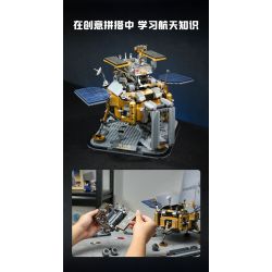 KEEPPLEY K10224 10224 XE THÁM HIỂM MẶT TRĂNG YUTU bộ đồ chơi xếp lắp ráp ghép mô hình 1578 khối