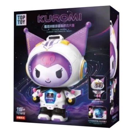 TOP TOY TC1813 1813 DU THUYỀN SANRIO COOLAMI STAR 2.0 bộ đồ chơi xếp lắp ráp ghép mô hình Movie & Game KUROMI Phim Và Trò Chơi 400 khối