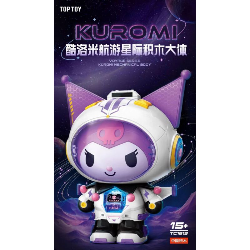 TOP TOY TC1813 1813 DU THUYỀN SANRIO COOLAMI STAR 2.0 bộ đồ chơi xếp lắp ráp ghép mô hình Movie & Game KUROMI Phim Và Trò Chơi 400 khối