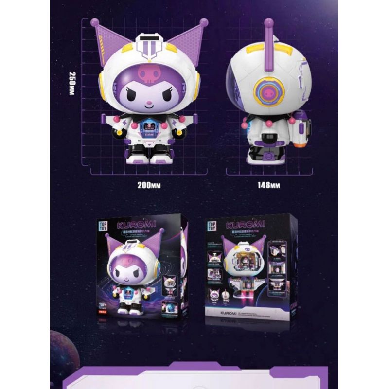 TOP TOY TC1813 1813 DU THUYỀN SANRIO COOLAMI STAR 2.0 bộ đồ chơi xếp lắp ráp ghép mô hình Movie & Game KUROMI Phim Và Trò Chơi 400 khối