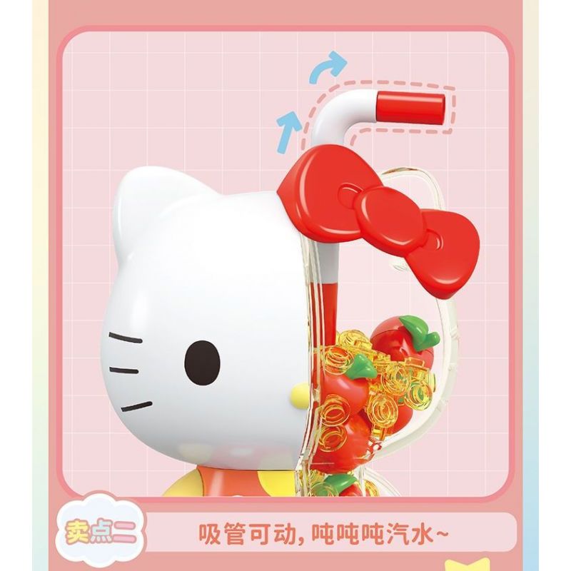 TOP TOY TC1323 1323 SANRIO BUBBLE SODA BIG DOLL CHÚ CHÓ TAI TO NƯỚC LẤP LÁNH VIỆT QUẤT bộ đồ chơi xếp lắp ráp ghép mô hình Movie & Game SANRIO CHARACTERS Phim Và Trò Chơi