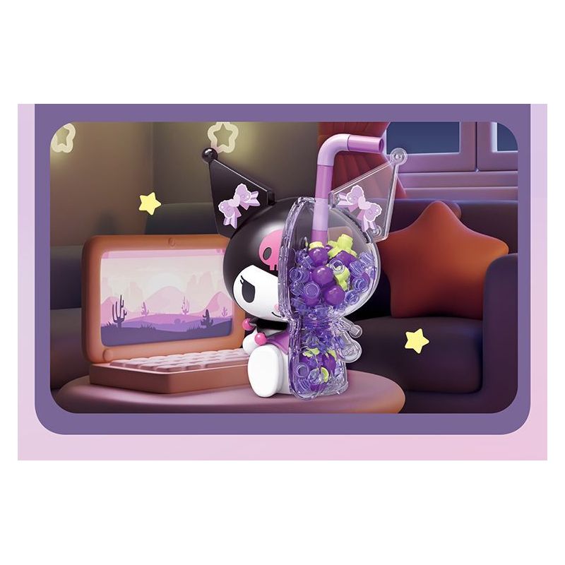 TOP TOY TC1324 1324 SANRIO BUBBLE SODA BIG DOLL NƯỚC NHO CÓ GA COOLOMI bộ đồ chơi xếp lắp ráp ghép mô hình Movie & Game SANRIO CHARACTERS Phim Và Trò Chơi