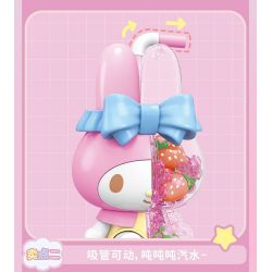 TOP TOY TC1324 1324 SANRIO BUBBLE SODA BIG DOLL NƯỚC NHO CÓ GA COOLOMI bộ đồ chơi xếp lắp ráp ghép mô hình Movie & Game SANRIO CHARACTERS Phim Và Trò Chơi