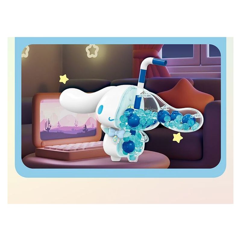 TOP TOY TC1325 1325 SANRIO BUBBLE SODA BIG DOLL GIAI ĐIỆU NƯỚC LẤP LÁNH DÂU TÂY bộ đồ chơi xếp lắp ráp ghép mô hình Movie & Game SANRIO CHARACTERS Phim Và Trò Chơi