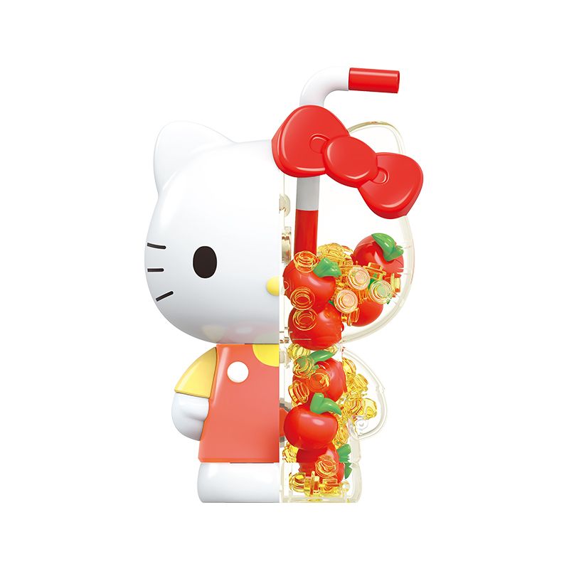 TOP TOY TC1326 1326 non Lego SANRIO BUBBLE SODA BIG DOLL NƯỚC CÓ GA TÁO HELLO KITTY bộ đồ chơi xếp lắp ráp ghép mô hình Movie & Game SANRIO CHARACTERS Phim Và Trò Chơi