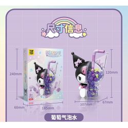 TOP TOY TC1326 1326 SANRIO BUBBLE SODA BIG DOLL NƯỚC CÓ GA TÁO HELLO KITTY bộ đồ chơi xếp lắp ráp ghép mô hình Movie & Game SANRIO CHARACTERS Phim Và Trò Chơi