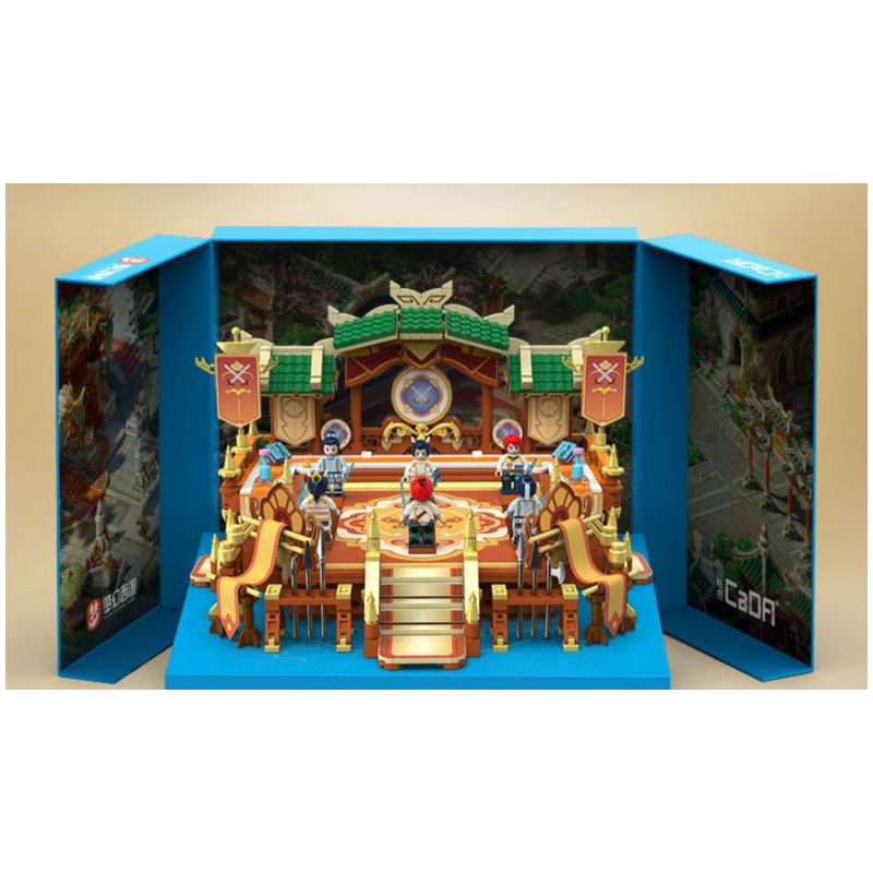 CADA DOUBLEE C67007 67007 HÀNH TRÌNH VỀ PHƯƠNG TÂY GIẢ TƯỞNG ĐẤU TRƯỜNG THÀNH PHỐ AN bộ đồ chơi xếp lắp ráp ghép mô hình Movie & Game Phim Và Trò Chơi 1683 khối