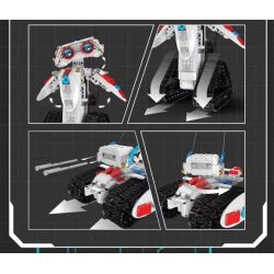 MouldKing 15082 Mould King 15082 ROBOT BA BIẾN HÌNH LIÊN SAO BRANDON bộ đồ chơi xếp lắp ráp ghép mô hình Technic Kỹ Thuật Công Nghệ Cao Mô Hình Phương Tiện 536 khối