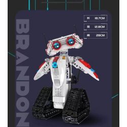 MouldKing 15082 Mould King 15082 ROBOT BA BIẾN HÌNH LIÊN SAO BRANDON bộ đồ chơi xếp lắp ráp ghép mô hình Technic Kỹ Thuật Công Nghệ Cao Mô Hình Phương Tiện 536 khối