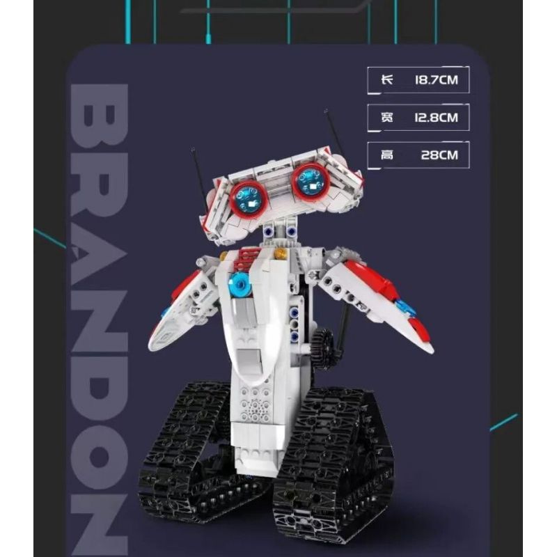 MouldKing 15082 Mould King 15082 ROBOT BA BIẾN HÌNH LIÊN SAO BRANDON bộ đồ chơi xếp lắp ráp ghép mô hình Technic Kỹ Thuật Công Nghệ Cao Mô Hình Phương Tiện 536 khối