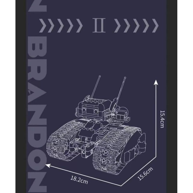 MouldKing 15082 Mould King 15082 ROBOT BA BIẾN HÌNH LIÊN SAO BRANDON bộ đồ chơi xếp lắp ráp ghép mô hình Technic Kỹ Thuật Công Nghệ Cao Mô Hình Phương Tiện 536 khối