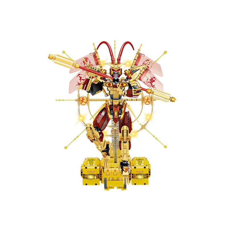 FORANGE FC1517 1517 non Lego INFINITE MECHA VUA KHỈ bộ đồ chơi xếp lắp ráp ghép mô hình 1776 khối