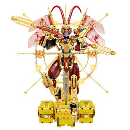 FORANGE FC1517 1517 INFINITE MECHA VUA KHỈ bộ đồ chơi xếp lắp ráp ghép mô hình 1776 khối