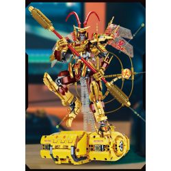 FORANGE FC1517 1517 INFINITE MECHA VUA KHỈ bộ đồ chơi xếp lắp ráp ghép mô hình 1776 khối