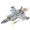 MINGDI LEIBAO K0921 0921 MÁY BAY ĐÁNH CHẶN WIE-25 bộ đồ chơi xếp lắp ráp ghép mô hình Military Army Quân Sự Bộ Đội 422 khối