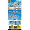 MINGDI LEIBAO K0921 0921 MÁY BAY ĐÁNH CHẶN WIE-25 bộ đồ chơi xếp lắp ráp ghép mô hình Military Army Quân Sự Bộ Đội 422 khối