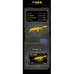 GUDI 70011 SIÊU TÍCH LŨY TINH ANH ĐẠI BÀNG CÁT VÀNG bộ đồ chơi xếp lắp ráp ghép mô hình Military Army GOLDEN DESERT EAGLE Quân Sự Bộ Đội 314 khối