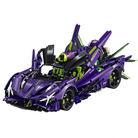 GULY 10614 LERU 10714 SIÊU XE APOLLO EVO tỷ lệ 1:8 bộ đồ chơi xếp lắp ráp ghép mô hình Technic Kỹ Thuật Công Nghệ Cao Mô Hình Phương Tiện 3909 khối