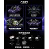 GULY 10614 LERU 10714 SIÊU XE APOLLO EVO tỷ lệ 1:8 bộ đồ chơi xếp lắp ráp ghép mô hình Technic Kỹ Thuật Công Nghệ Cao Mô Hình Phương Tiện 3909 khối