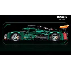GULY 10616 LERU 10716 PEUGEOT 9X8 24 GIỜ CỦA SIÊU XE HYBRID LE MANS tỷ lệ 1:8 bộ đồ chơi xếp lắp ráp ghép mô hình Technic Kỹ Thuật Công Nghệ Cao Mô Hình Phương Tiện 3746 khối