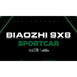 GULY 10616 LERU 10716 PEUGEOT 9X8 24 GIỜ CỦA SIÊU XE HYBRID LE MANS tỷ lệ 1:8 bộ đồ chơi xếp lắp ráp ghép mô hình Technic Kỹ Thuật Công Nghệ Cao Mô Hình Phương Tiện 3746 khối