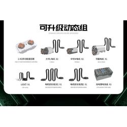 GULY 10616 LERU 10716 PEUGEOT 9X8 24 GIỜ CỦA SIÊU XE HYBRID LE MANS tỷ lệ 1:8 bộ đồ chơi xếp lắp ráp ghép mô hình Technic Kỹ Thuật Công Nghệ Cao Mô Hình Phương Tiện 3746 khối