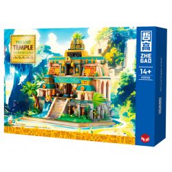 ZHEGAO 612022 NGÔI ĐỀN BỊ MẤT bộ đồ chơi xếp lắp ráp ghép mô hình THE LOST TEMPLE 1645 khối