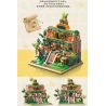 ZHEGAO 612022 NGÔI ĐỀN BỊ MẤT bộ đồ chơi xếp lắp ráp ghép mô hình THE LOST TEMPLE 1645 khối