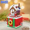 ZHEGAO LN7063 7063 GIÁNG SINH 6 PHONG CÁCH NGÔI NHÀ BÁNH GỪNG CHUÔNG NAI SỪNG TẤM GIÀ NOEL CÂY THÔNG NGƯỜI TUYẾT bộ đồ chơi xếp lắp ráp ghép mô hình Creator Sáng Tạo 816 khối