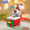 ZHEGAO LN7063 7063 GIÁNG SINH 6 PHONG CÁCH NGÔI NHÀ BÁNH GỪNG CHUÔNG NAI SỪNG TẤM GIÀ NOEL CÂY THÔNG NGƯỜI TUYẾT bộ đồ chơi xếp lắp ráp ghép mô hình Creator Sáng Tạo 816 khối