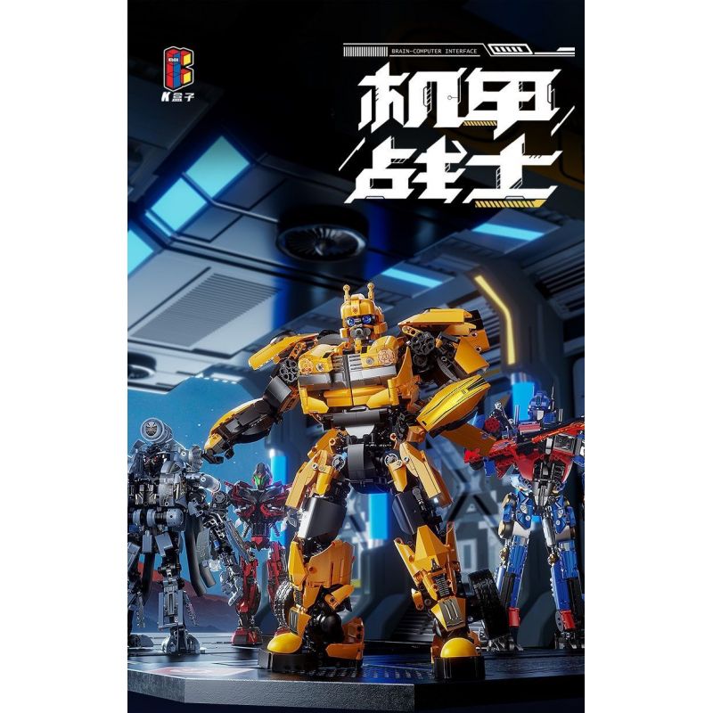 SHARP MODEL JIMULIANG PRODUCT 10526 ZAPE 10536 PHIÊN BẢN CHIẾN ĐẤU MECHA HẠNG BUMBLEBEE bộ đồ chơi xếp lắp ráp ghép mô hình Movie & Game Phim Và Trò Chơi 1923 khối