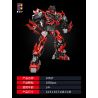 SHARP MODEL JIMULIANG PRODUCT 10527 ZAPE 10537 B-CLASS MECHA PHIÊN BẢN KHỐC LIỆT DINO bộ đồ chơi xếp lắp ráp ghép mô hình Movie & Game Phim Và Trò Chơi 1856 khối