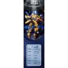 SHARP MODEL JIMULIANG PRODUCT 10528 ZAPE 10538 PHIÊN BẢN CHIẾN ĐẤU MECHA CẤP CHÓNG MẶT bộ đồ chơi xếp lắp ráp ghép mô hình Movie & Game BLACKOUT Phim Và Trò Chơi 1856 khối