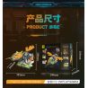 TOP TOY TC2103 2103 SÁNG TẠO CƠ KHÍ CYBERHERMIT BUMBLEBEE bộ đồ chơi xếp lắp ráp ghép mô hình 800 khối