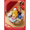 PLEYERID M38-P8037 P8037 8037 M38P8037 38-P8037 RỒNG SỮA VÀ MAY MẮN ĐỒ TRANG TRÍ HỢP THỜI 3 LOẠI BÁNH BU TRỖI DẬY NỞ HOA PHÚ QUÝ bộ đồ chơi xếp lắp ráp ghép mô hình