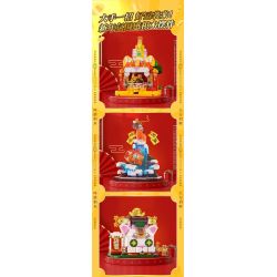 CADA DOUBLEE C59062 59062 CÁ MUỐI HÓA MÈO bộ đồ chơi xếp lắp ráp ghép mô hình Creator Sáng Tạo 570 khối