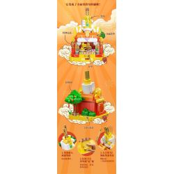 CADA DOUBLEE C59063 59063 ATM MÈO MAY MẮN bộ đồ chơi xếp lắp ráp ghép mô hình Creator Sáng Tạo 590 khối