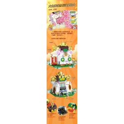 CADA DOUBLEE C59063 59063 ATM MÈO MAY MẮN bộ đồ chơi xếp lắp ráp ghép mô hình Creator Sáng Tạo 590 khối