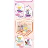 FUNIFY W8012 8012 BÚP BÊ BỎ TÚI HÀNG NGÀY CỦA POP VÀ PIPI 12 KIỂU DÁNG bộ đồ chơi xếp lắp ráp ghép mô hình Movie & Game Phim Và Trò Chơi