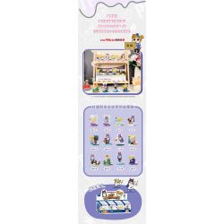 FUNIFY W8012 8012 BÚP BÊ BỎ TÚI HÀNG NGÀY CỦA POP VÀ PIPI 12 KIỂU DÁNG bộ đồ chơi xếp lắp ráp ghép mô hình Movie & Game Phim Và Trò Chơi